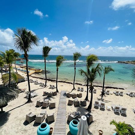Studio balcon vue mer Ti punch kaz Manganao, piscine et plage Saint-Francois  Eksteriør bilde