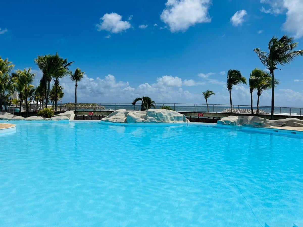 Studio balcon vue mer Ti punch kaz Manganao, piscine et plage Saint-Francois  Eksteriør bilde