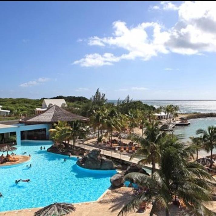 Studio balcon vue mer Ti punch kaz Manganao, piscine et plage Saint-Francois  Eksteriør bilde